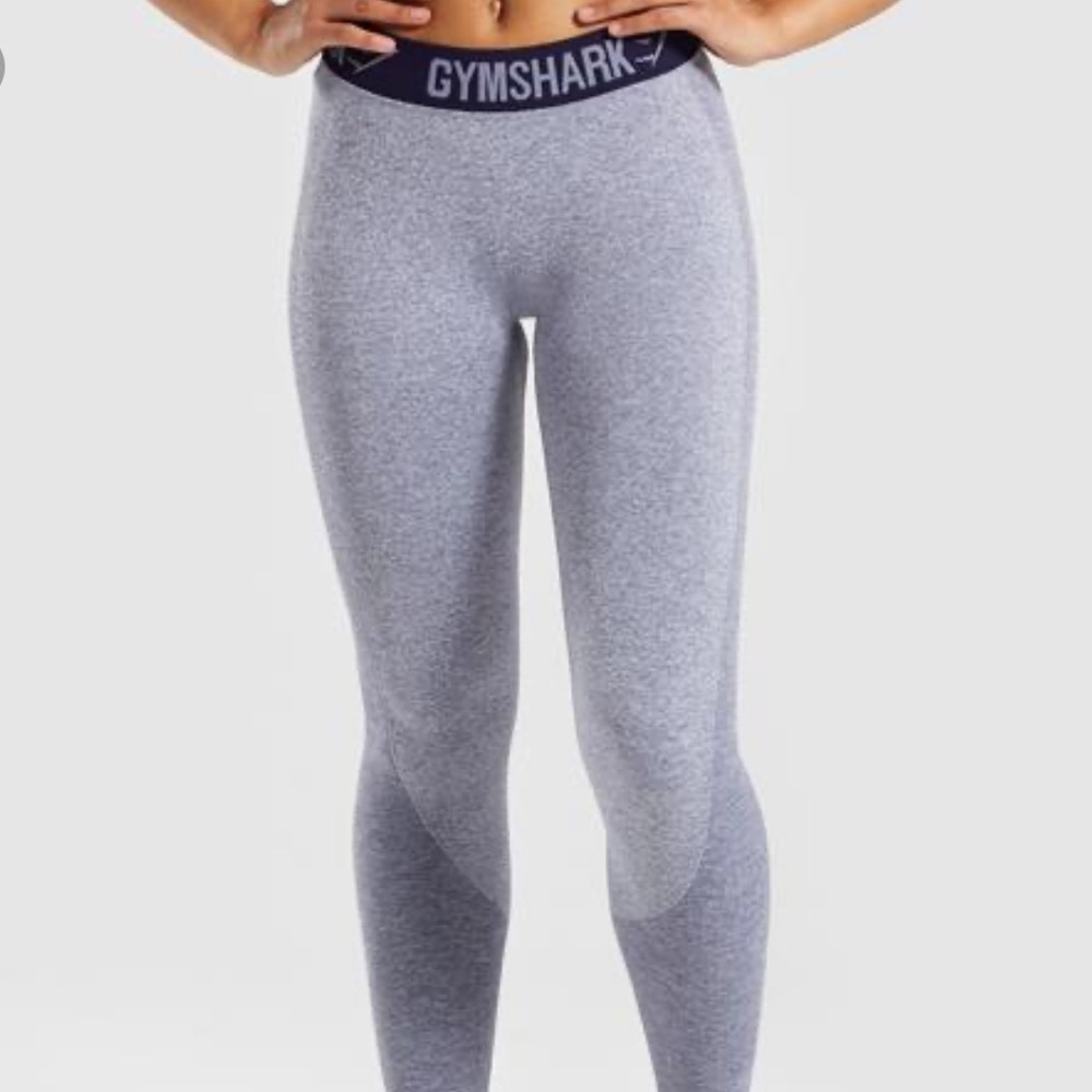 Gymshark Flex Legging -Steel Blue Mark / Navy Blue